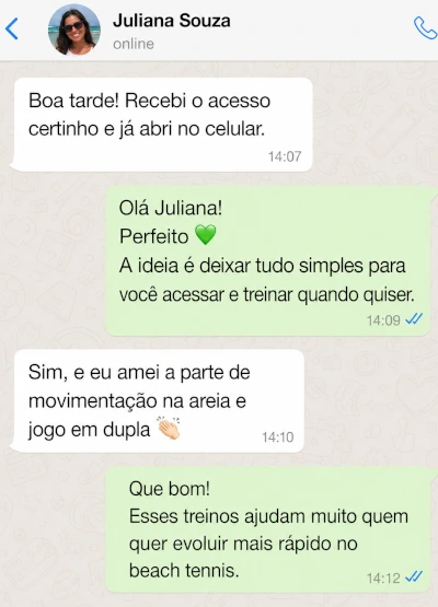 Depoimento 2 - WhatsApp