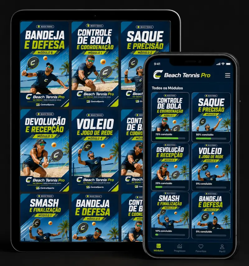 Beach Tennis Pro no celular
